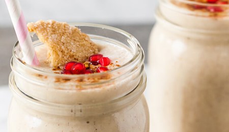 Appel en banaan smoothie