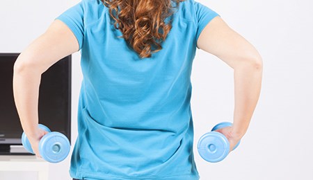 Drie oefeningen voor de bovenarmen