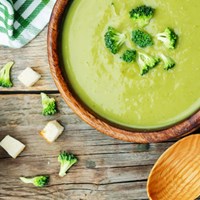 Soupe de brocoli et courgettes