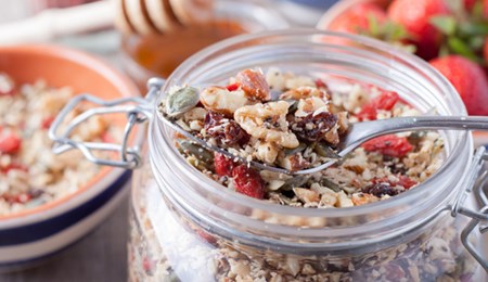 Recept: Crunchy superfood granola