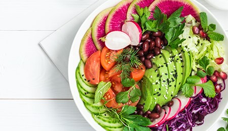 Perfecte zomersalade